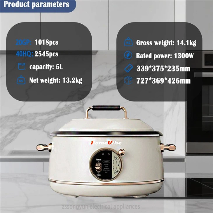 Multifunction Heating Pressure Cooker factory
